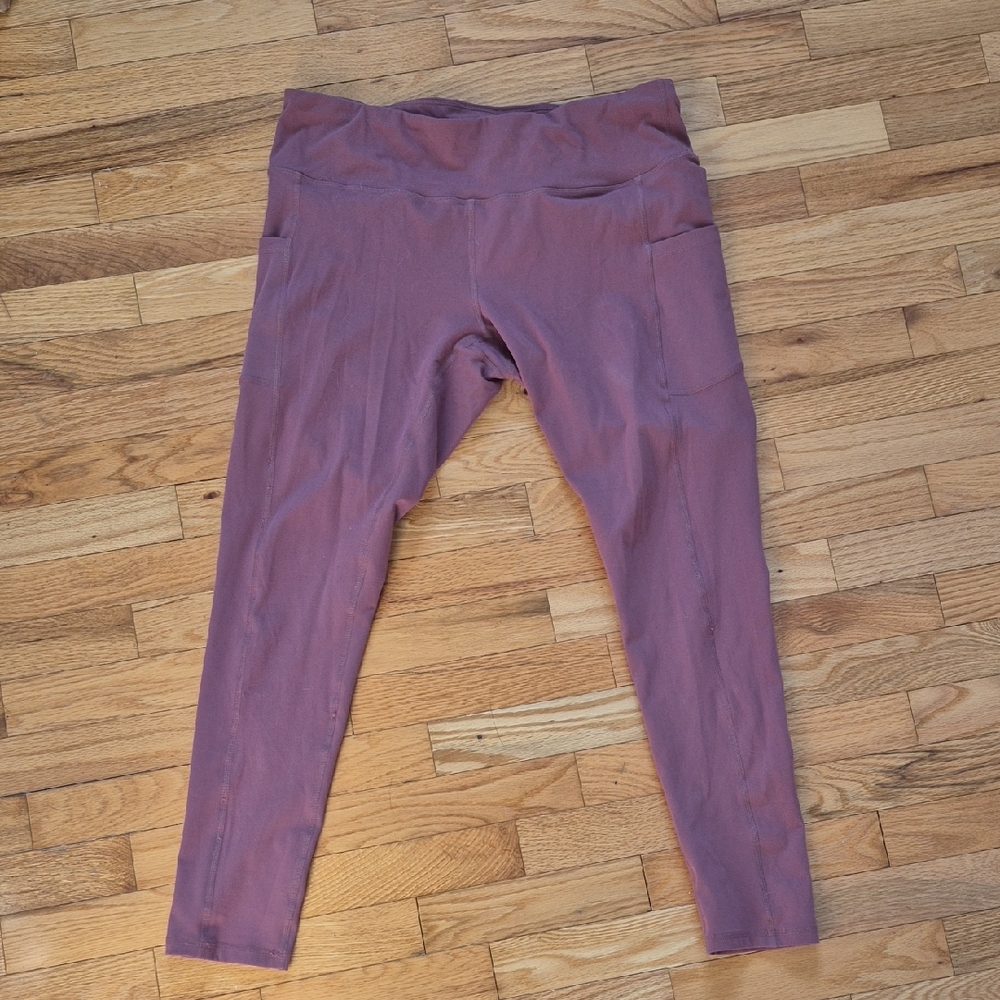 Kids Mauve Leggings